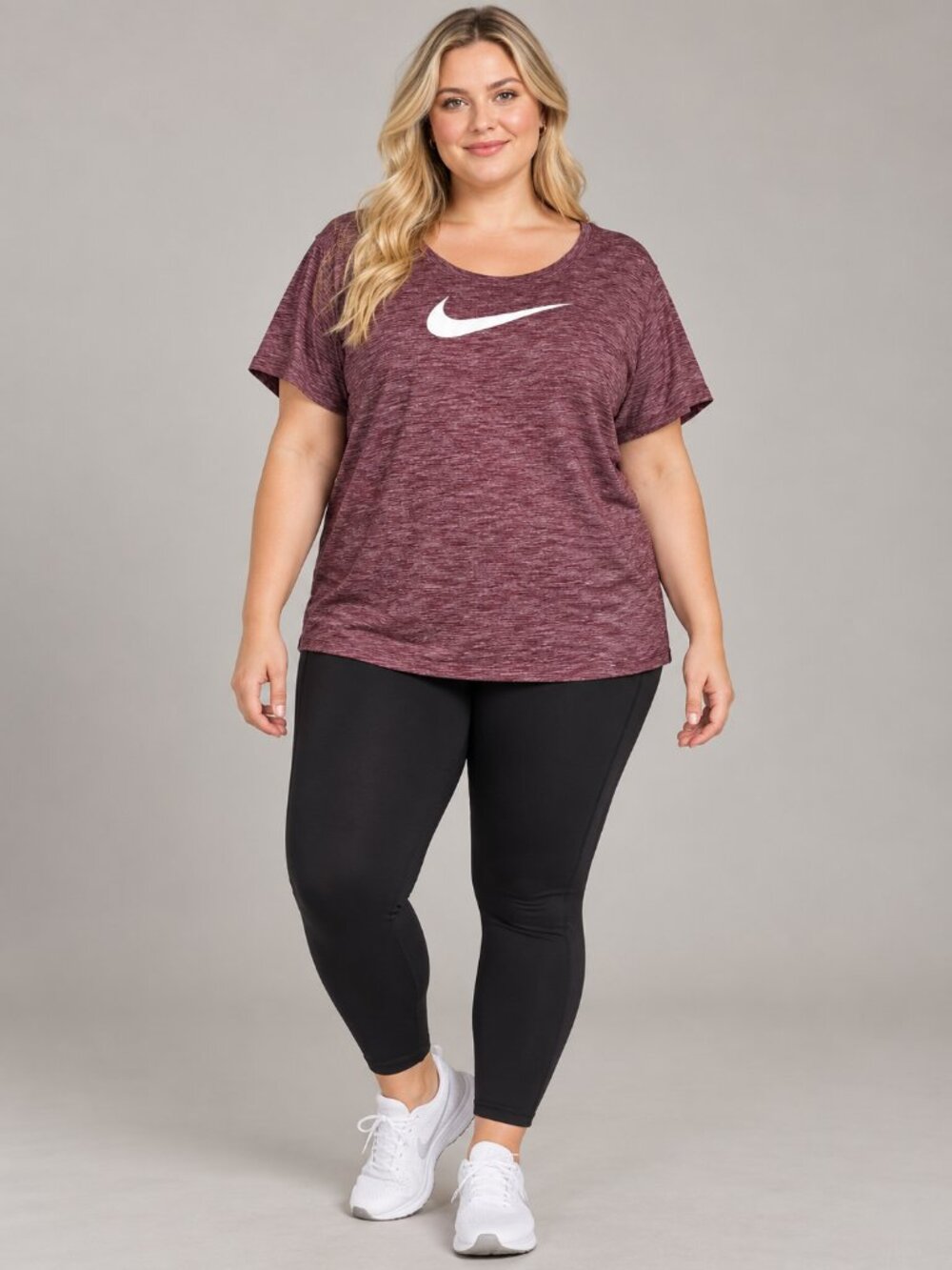 2/$30 Nike The Nike Tee Dri-Fit Short Sleeve Tee Purple 2X